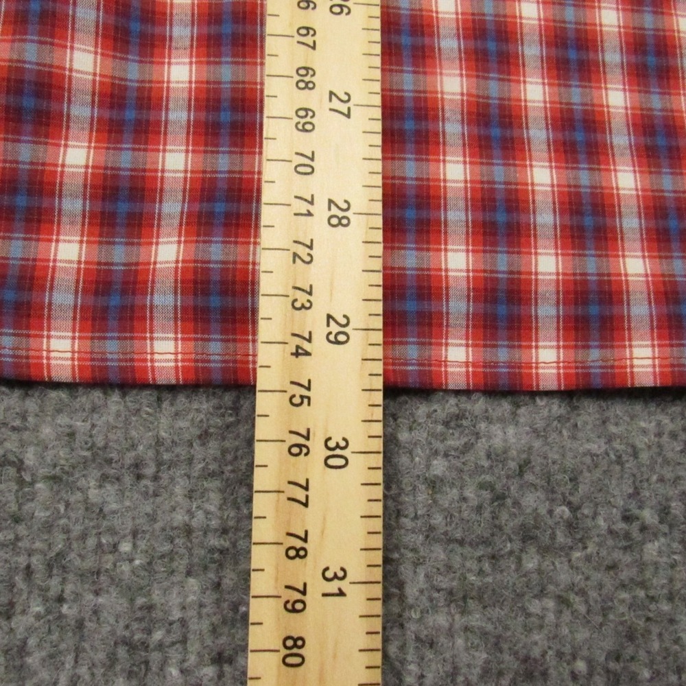 Outdoor Research Shirt Mens Extra Large XL Seapine Cranberry Plaid Short Sleeve‎ - Picture 8 of 16